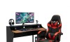 Combo Escritorio + Silla Gamer Rojo
