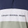 REMERA POLO RAYADA JERSEY Azul