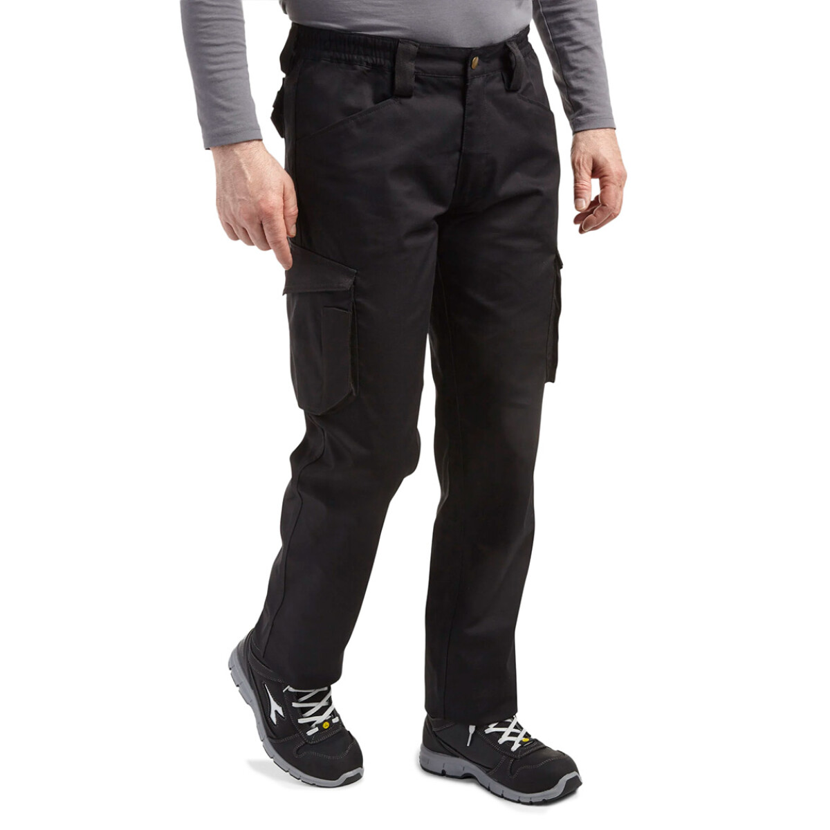 Diadora PANT STAFF CARGO - Negro 