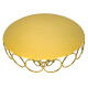 Soporte de Torta Dorado de 20*20*19CM Soporte de Torta Dorado de 20*20*19CM
