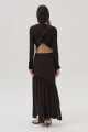 Falda Diane Chocolate