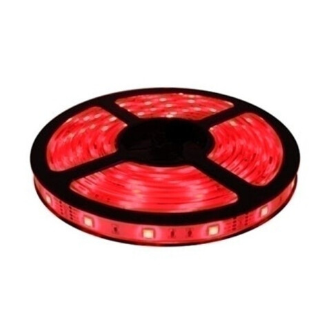 Cinta tira LED autoadhesiva interior/exterior roja IX1614