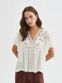 Blusa Lunor Marfil / Off White