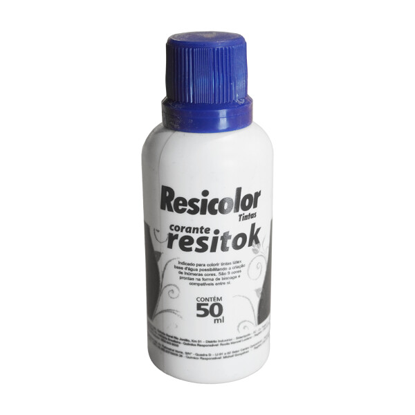 COLORANTE RESITOK AZUL 50 ML Colorante Resitok Azul 50 Ml