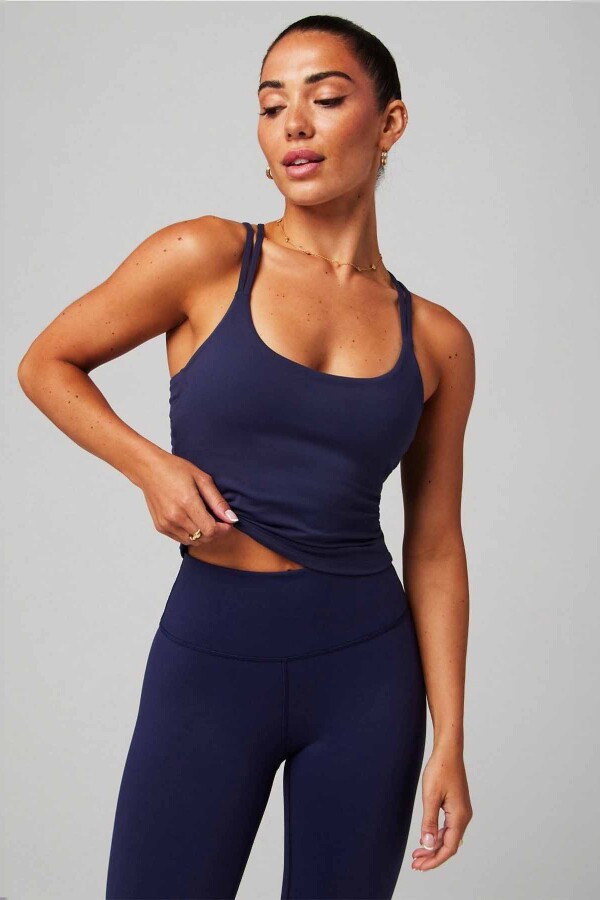 Top Con Sujetador Principal Built-In Bra Mujer Deep Navy