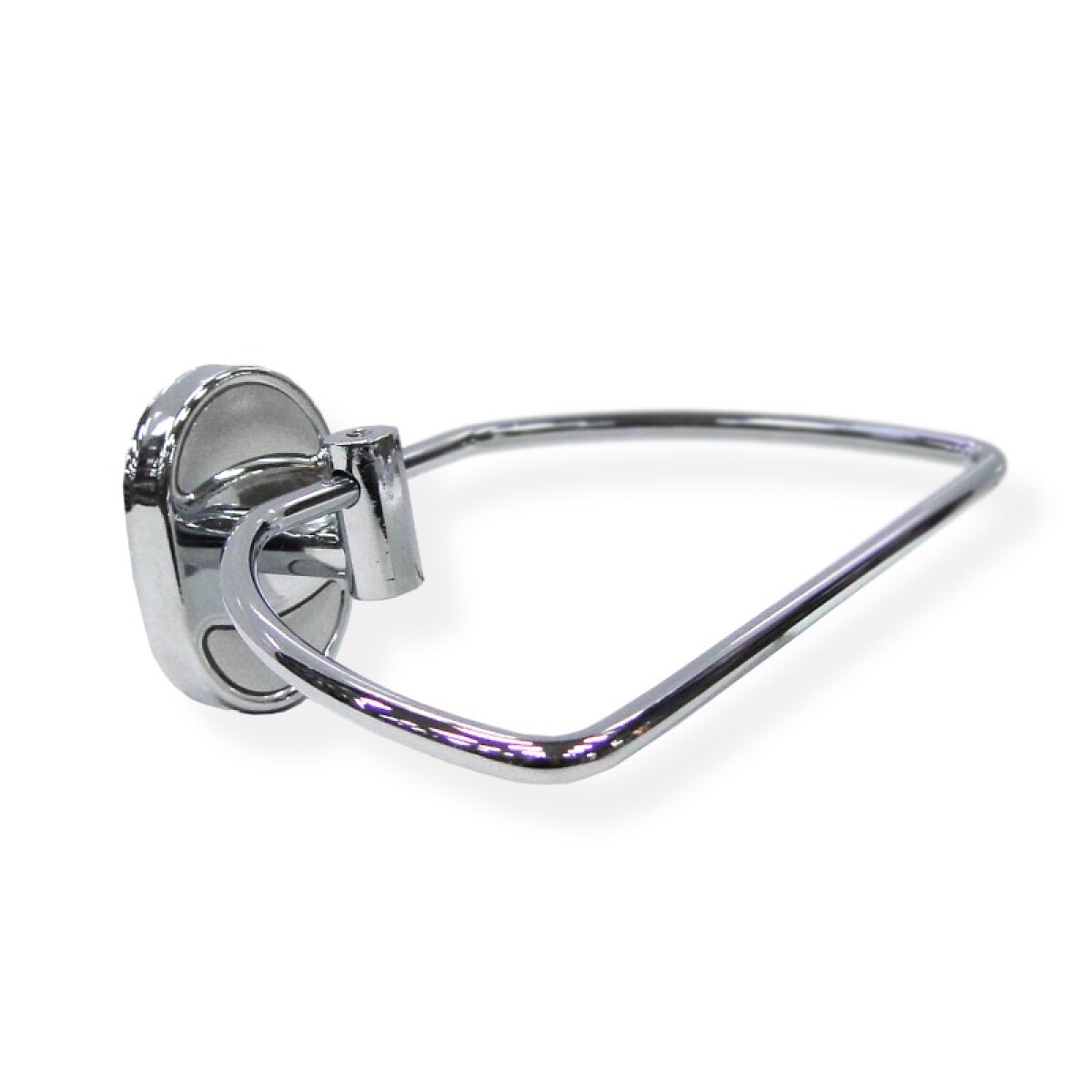 OUTLET Toallero triangular de acero inoxidable 17x10 cm - Outlet Toallero Triangular De Acero Inoxidable 17x10 Cm 