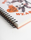 Anotadores Cuadernos y Memos Cuaderno Anillado Estampado - Combinacion Tricolor