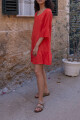 Vestido Malaga Rojo