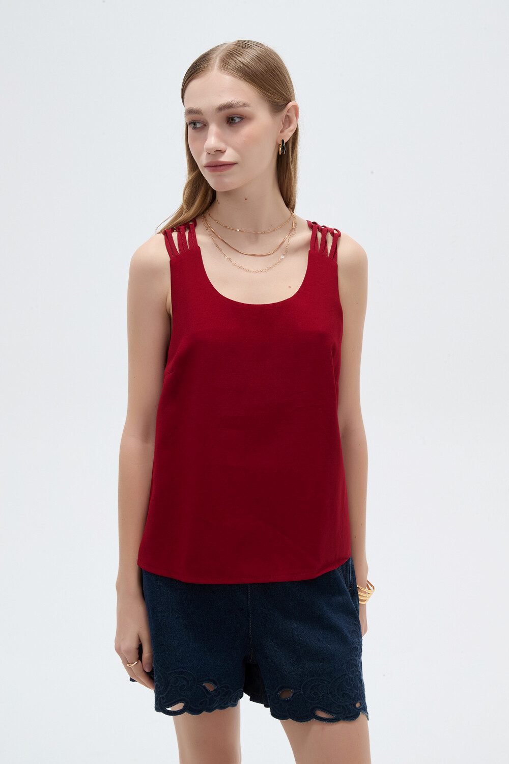 Musculosa Henu Bordeaux