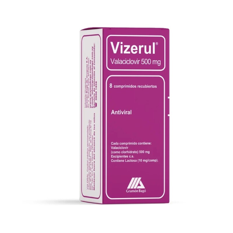 Vizerul 500 Mg. 8 Comp. Vizerul 500 Mg. 8 Comp.