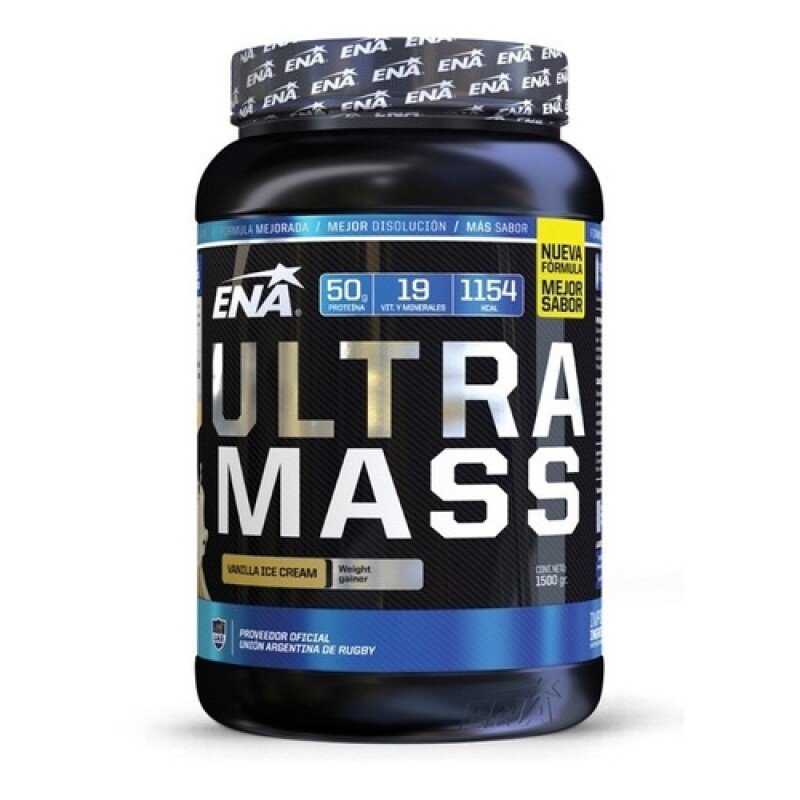 Suplemento ENA Ultra Mass 1500g Vainilla
