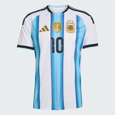 Remera Argentina Camiseta Oficial Camiseta ''Messi'' 26 De Hombre Blanco