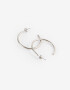 Aros Argollas De metal Argollas De Metal - Plateado