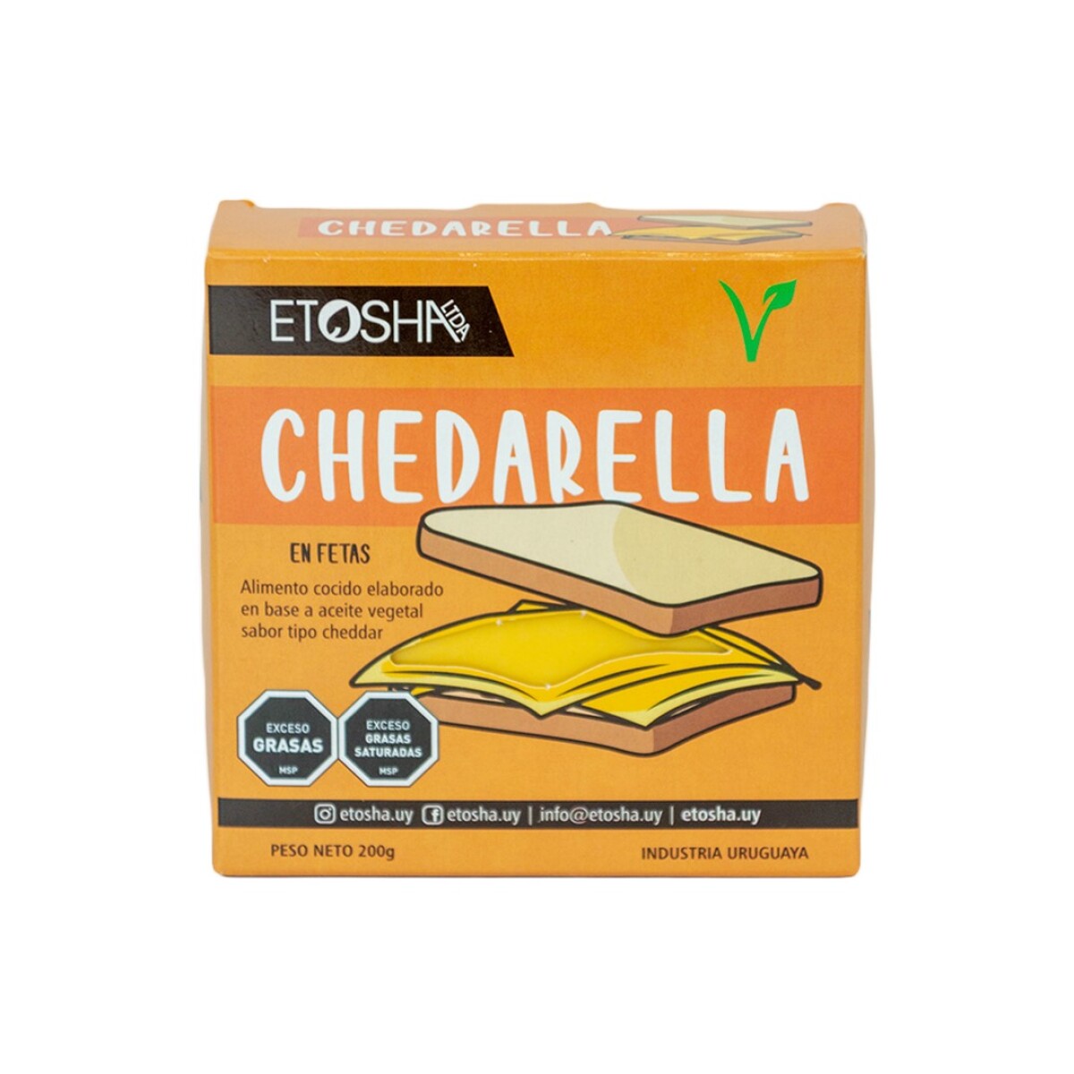 Queso Chedarella 200g Etosha 