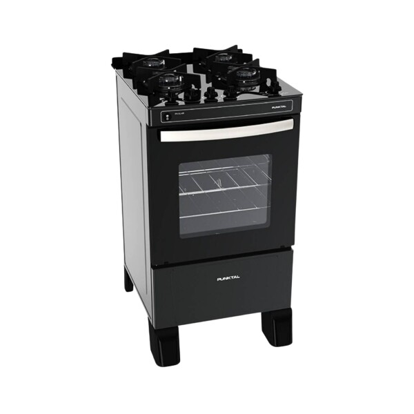 COCINA S/GAS 4H. MESA VIDRIO ENCENDIDO ELÉCTRICO negro