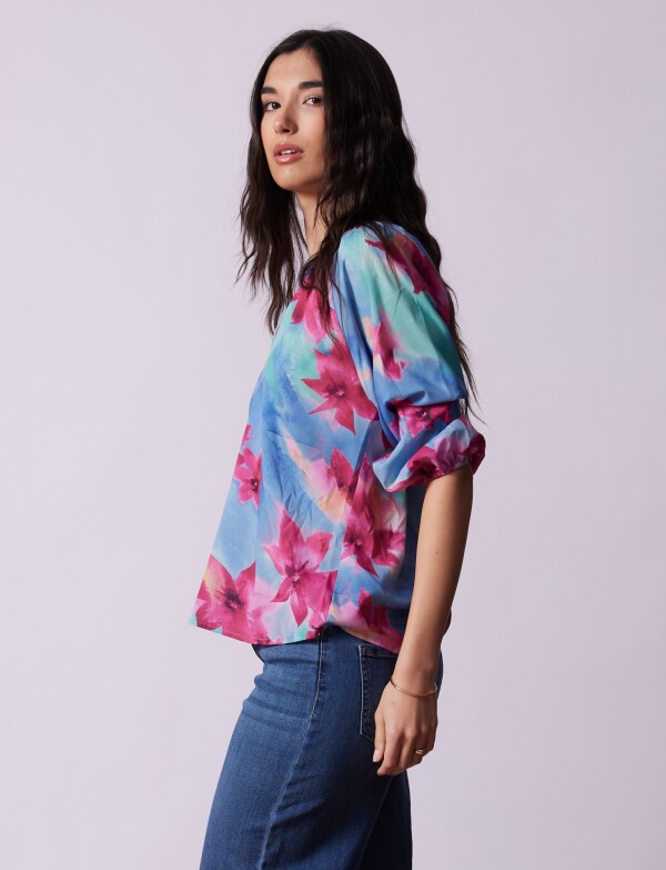 Blusa Gasa CELESTE/MULTI