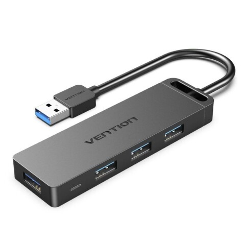 Hub 4 Multipuertos Usb 3.0 Vention 5gbps Laptop Pc 4 En 1 Hub 4 Multipuertos Usb 3.0 Vention 5gbps Laptop Pc 4 En 1