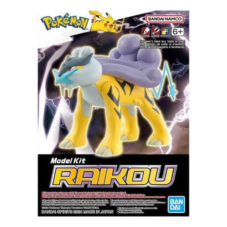 Raikou - Pokemon - Model Kit (Requiere Armado) Raikou - Pokemon - Model Kit (Requiere Armado)