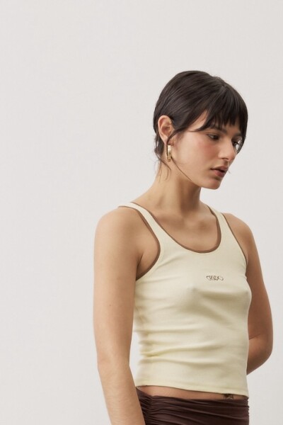 Musculosa Fusion AMARILLO