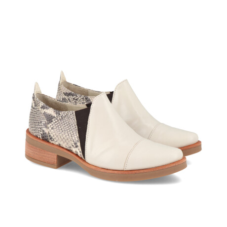 ZAPATO CUERO CERRETO BEIGE