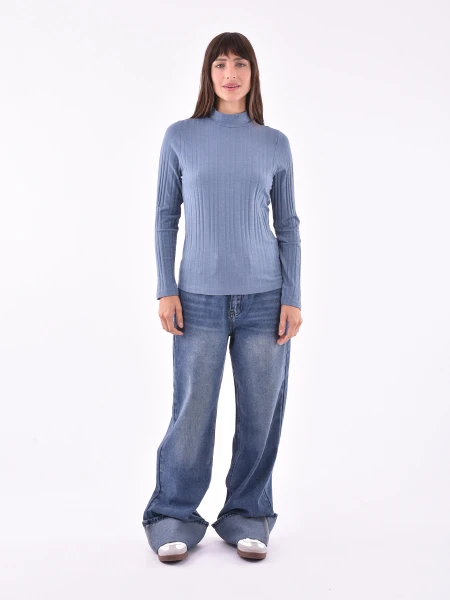 POLERA DALIANZA AZUL PIEDRA
