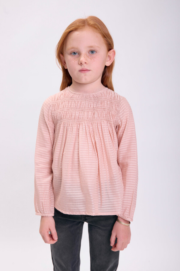 Blusa suelta Rosa Viejo