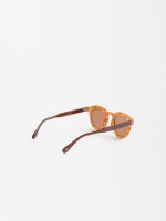 Gafas De Sol Redondas marron