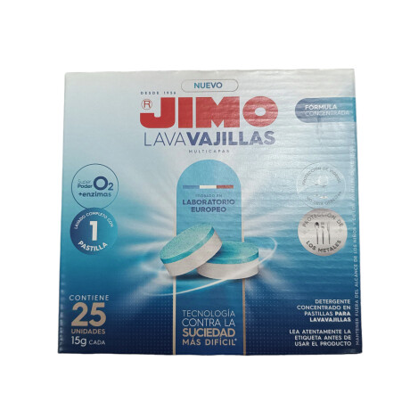 Jimo lava loza 25 tabletas Jimo lava loza 25 tabletas