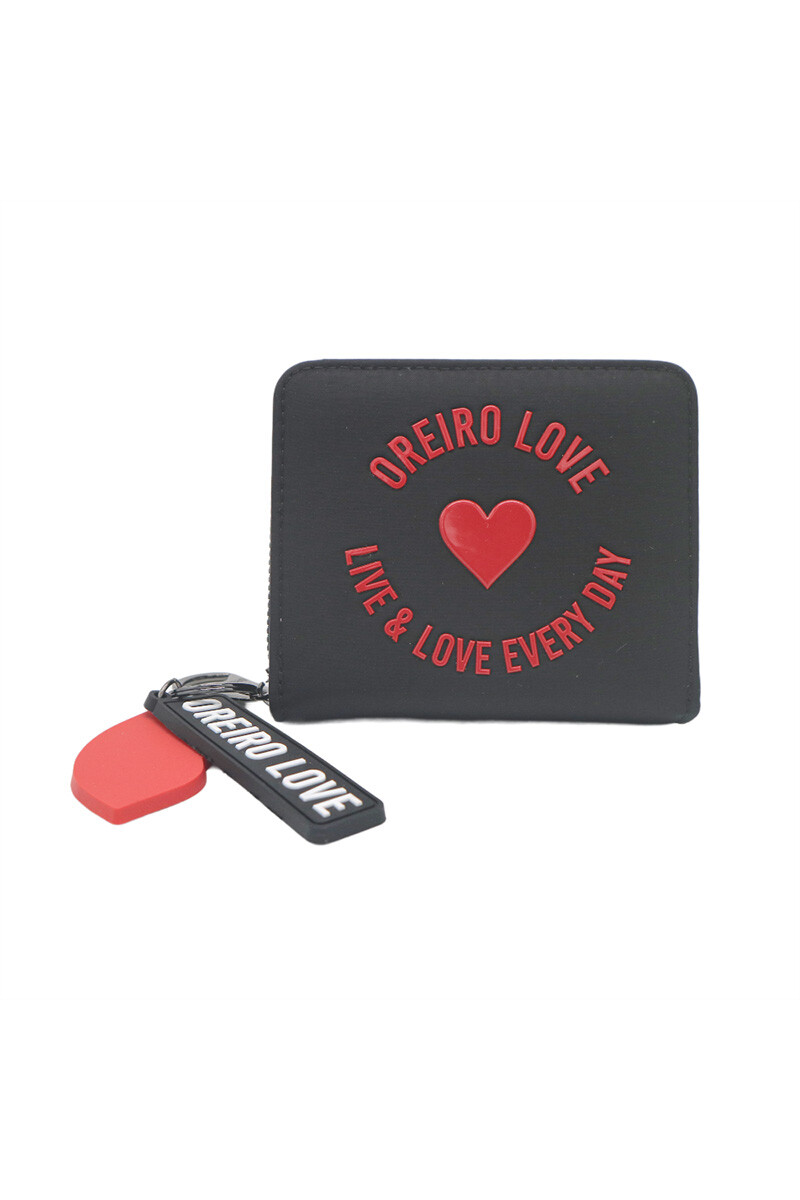 Billetera Las Oreiro - Negro 