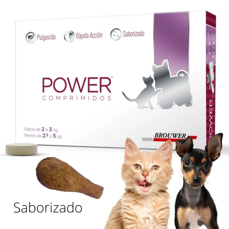 POWER COMPRIMIDO GATOS 2 A 3 KG Power Comprimido Gatos 2 A 3 Kg