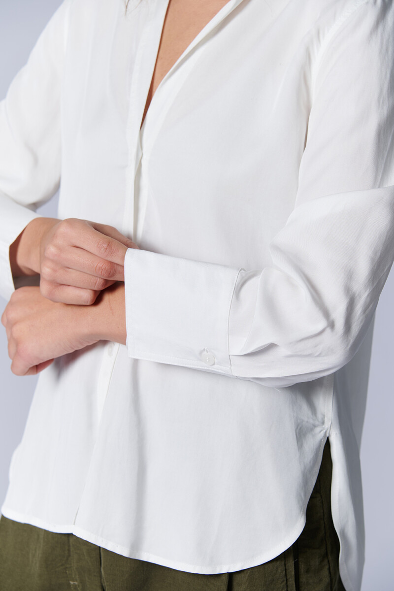Camisa manga larga laboral Crudo