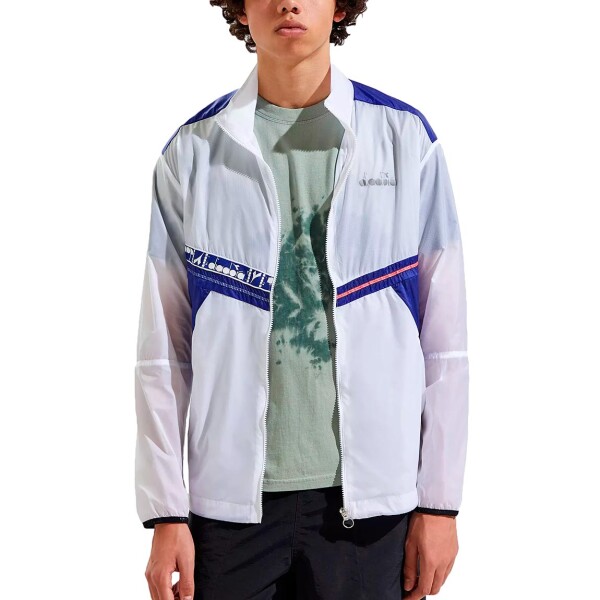 Diadora T2 Lightweight Wind Jacket Be One Blanco