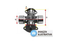 CRUCETA A:157mm B:49.2mm C:61.9mm D:154.7mm F:3/8 CRUCETA A:157mm B:49.2mm C:61.9mm D:154.7mm F:3/8