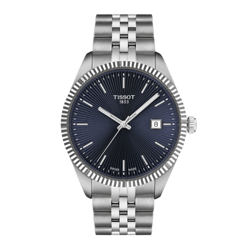 Reloj Tissot T1564101104100 Ballade 40mm para hombre Azul