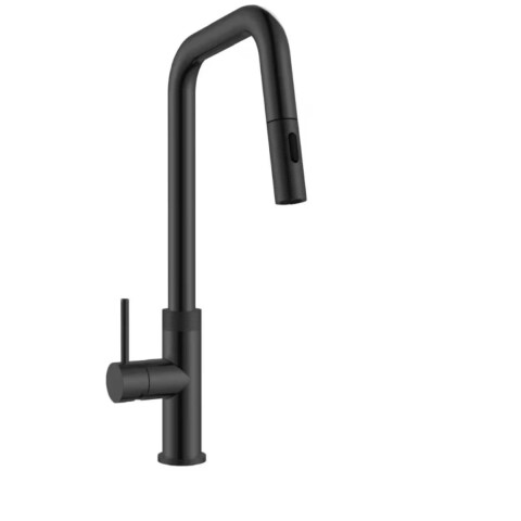 Grifería de Cocina Monocomando de mesada Virtus Extensible Negro Mate Grifería De Cocina Monocomando De Mesada Virtus Extensible Negro Mate