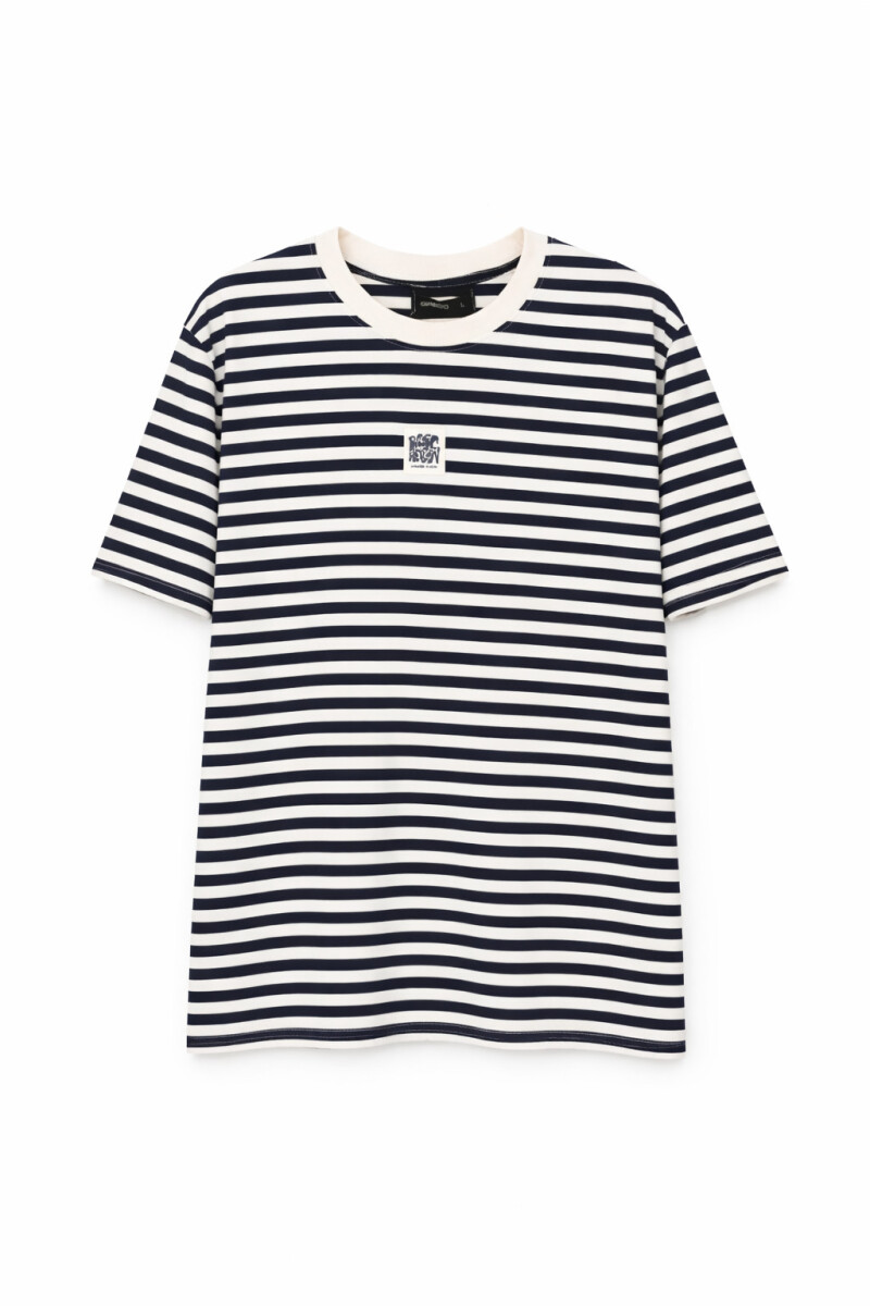 REMERA CARTAGENA II - AZUL OSCURO 