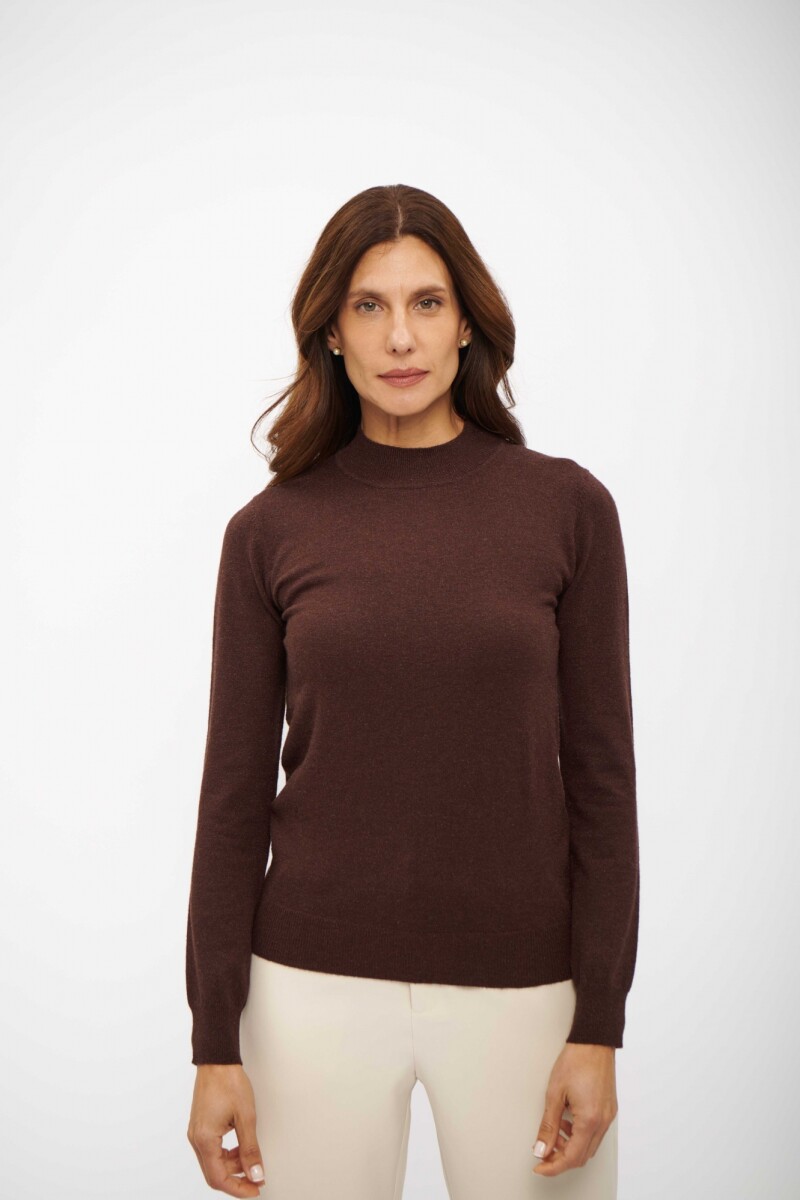 MEDIA POLERA ITALIA CHOCOLATE