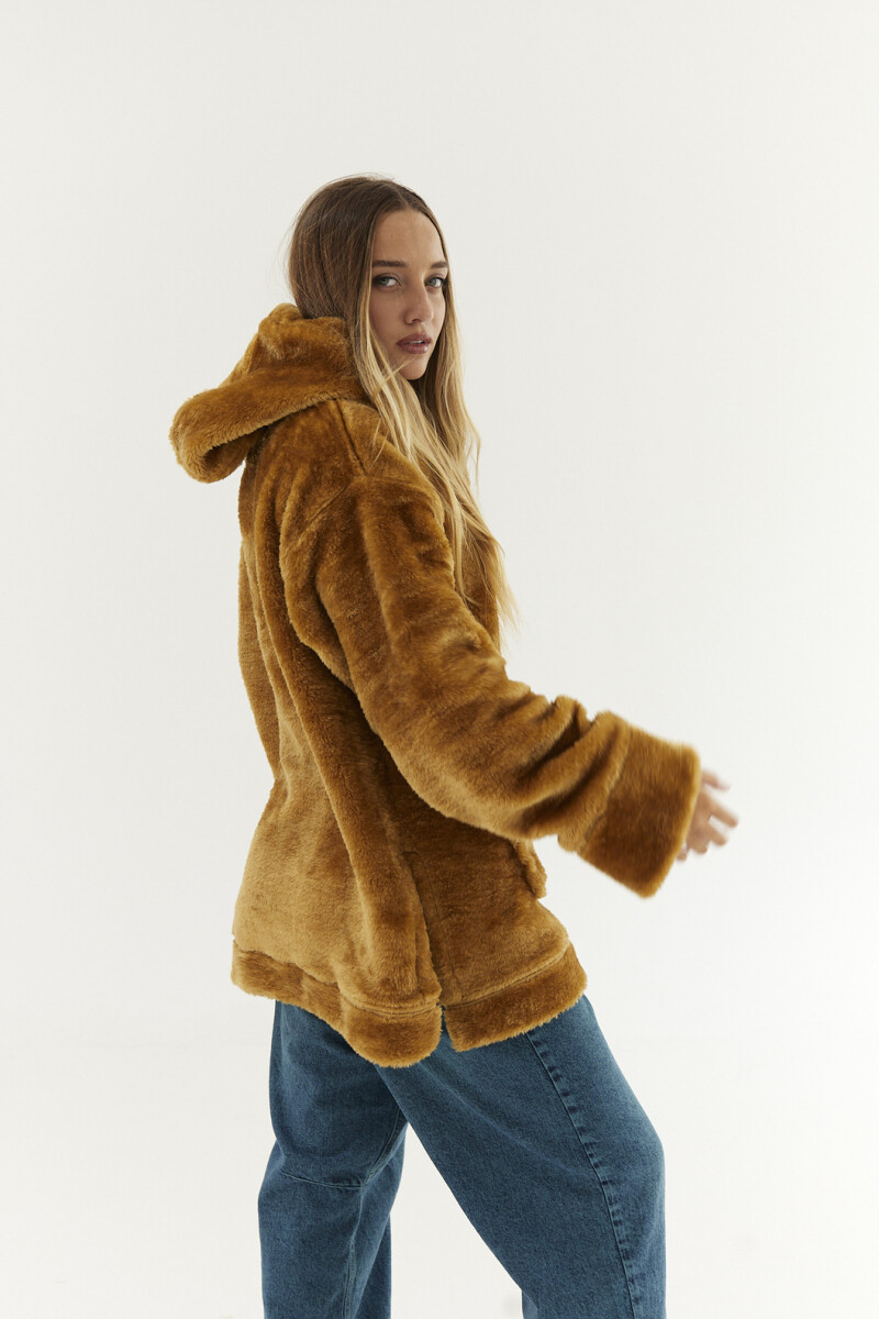 Hoodie Fado Marrón