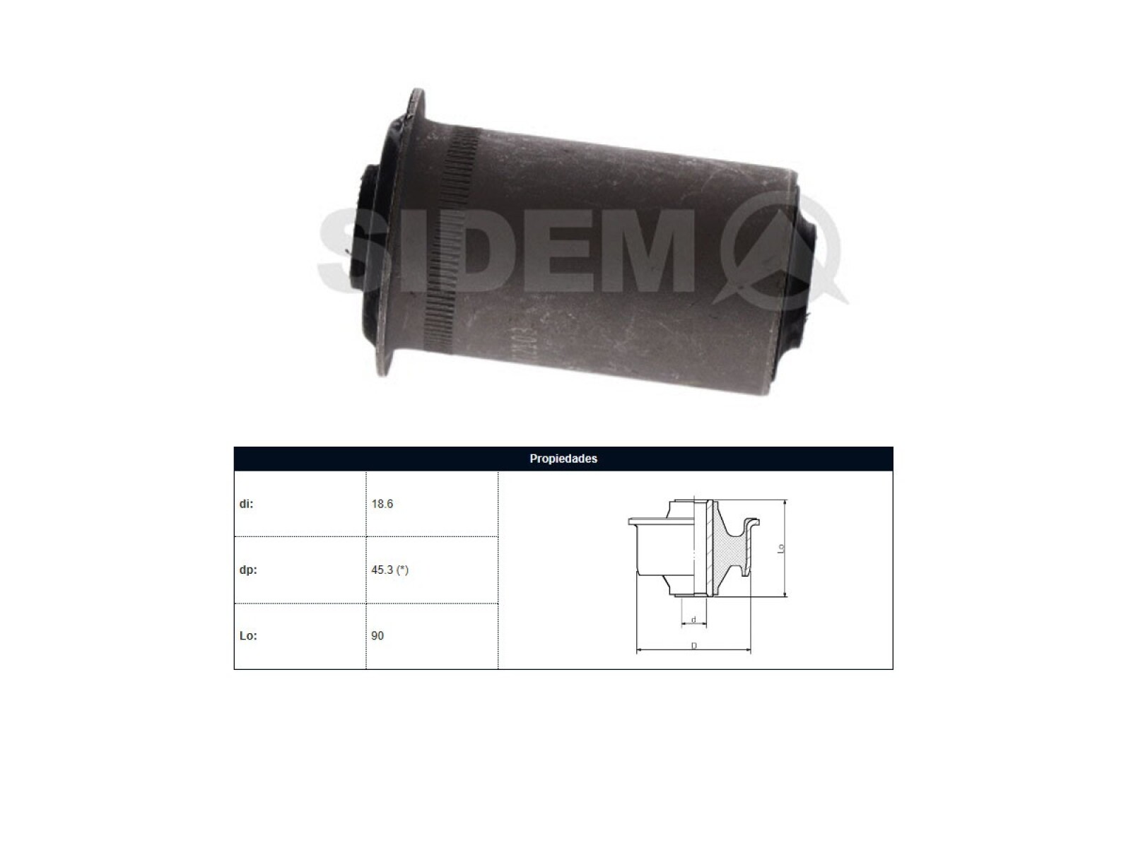 Buje Mitsubishi L200 96-06 Der/Izq 