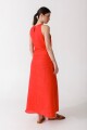 PRE VENTA VESTIDO MANGO Rojo