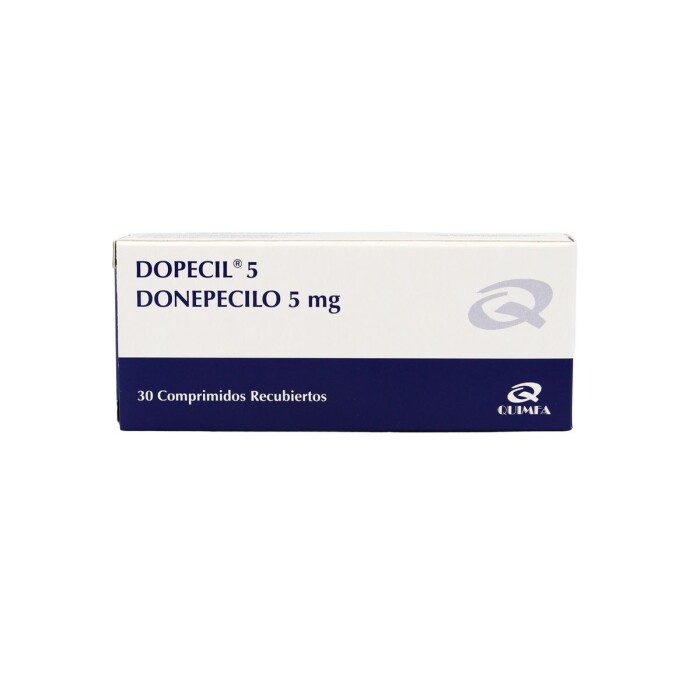 DOPECIL 5 MG. CJ X 30 COMP. única