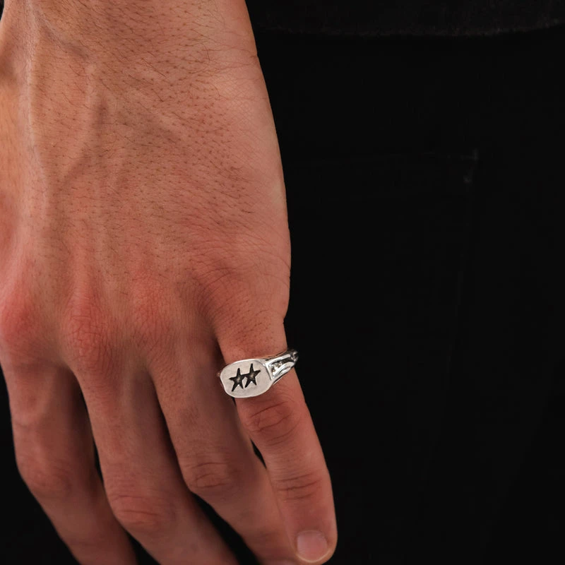 TwoJeys Anillo Superstar Signed Plata TwoJeys Anillo Superstar Signed Plata