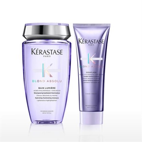 Kérastase Blond Absolu Bain Lumière 250 ml + Cicaflash 250 ml Kérastase Blond Absolu Bain Lumière 250 ml + Cicaflash 250 ml