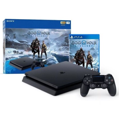 Consola SONY Playstation 4 Slim 1TB God Of War Ragnarok Bundle - Negra Consola SONY Playstation 4 Slim 1TB God Of War Ragnarok Bundle - Negra