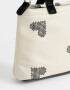 City Cartera City Corazones - Blanco Crudo