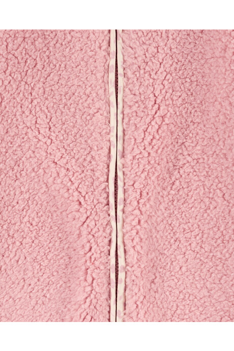 Mameluco de sherpa, rosado Sin color