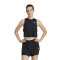 Musculosa de Mujer Adidas BVD Train Essentials Boxy Workout Negro