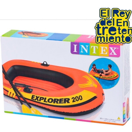 Intex Bote P/ 2 Personas + Remos + Inflador Kayak Intex Bote P/ 2 Personas + Remos + Inflador Kayak