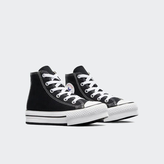 Championes Converse Chuck Taylor All Star Eva Lift Infantil Negro