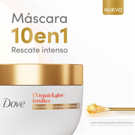 Mascarilla Capilar Dove Uv Repair & Glow + Ferúlico 250g Mascarilla Capilar Dove Uv Repair & Glow + Ferúlico 250g